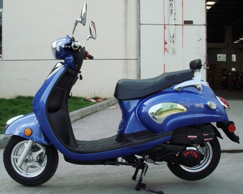 le scooter de vélo de la poche 50cc/125cc avec deux sièges, 2 roulent le scooter pour des adultes