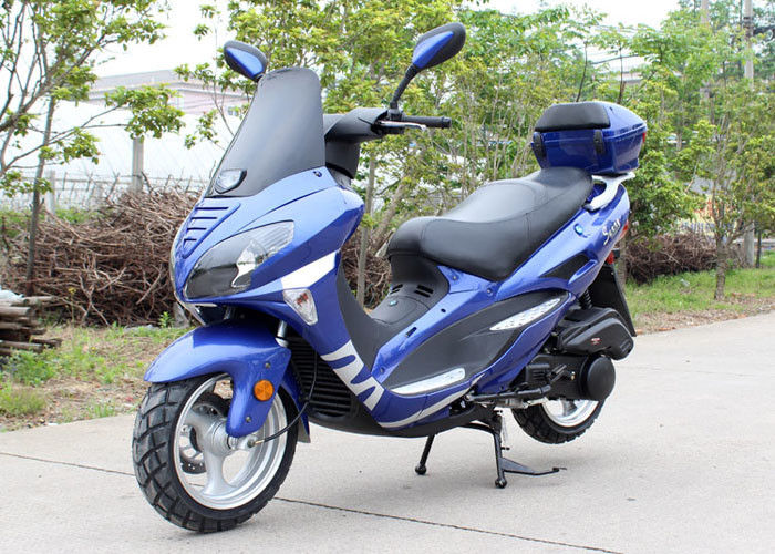 Quatre couleurs intoxiquent le scooter de vélomoteur avec le pare-brise CVT, le scooteur 150cc de vitesse rapide