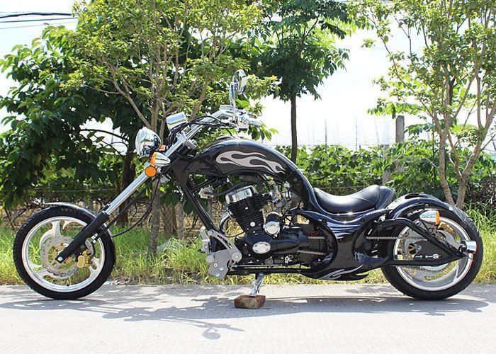 Couleur de la moto quatre de couperet de Harley de moto de couperet de la vitesse rapide 250cc avec la roue deux