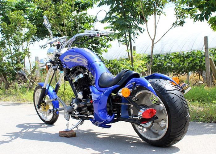 Couleur de la moto quatre de couperet de Harley de moto de couperet de la vitesse rapide 250cc avec la roue deux