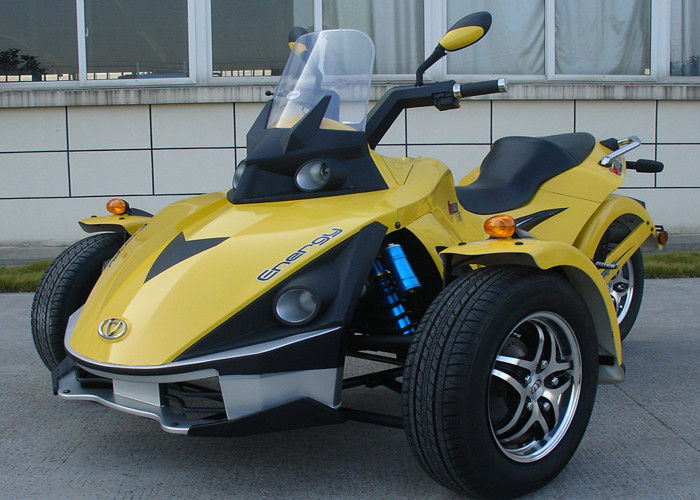 Moto arrière de roue de frein à disque tri avec deux la course refroidie à l'eau de roues avant 4
