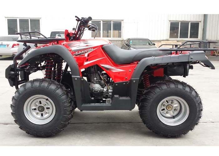 260cc axe à quatre roues du début électrique ATV conduisant le frein à tambour rouge d'arrière de voiture à quatre roues