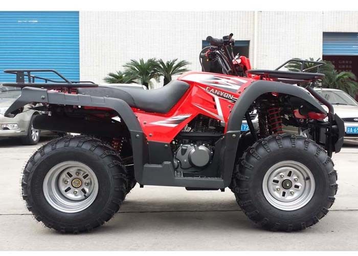 260cc axe à quatre roues du début électrique ATV conduisant le frein à tambour rouge d'arrière de voiture à quatre roues
