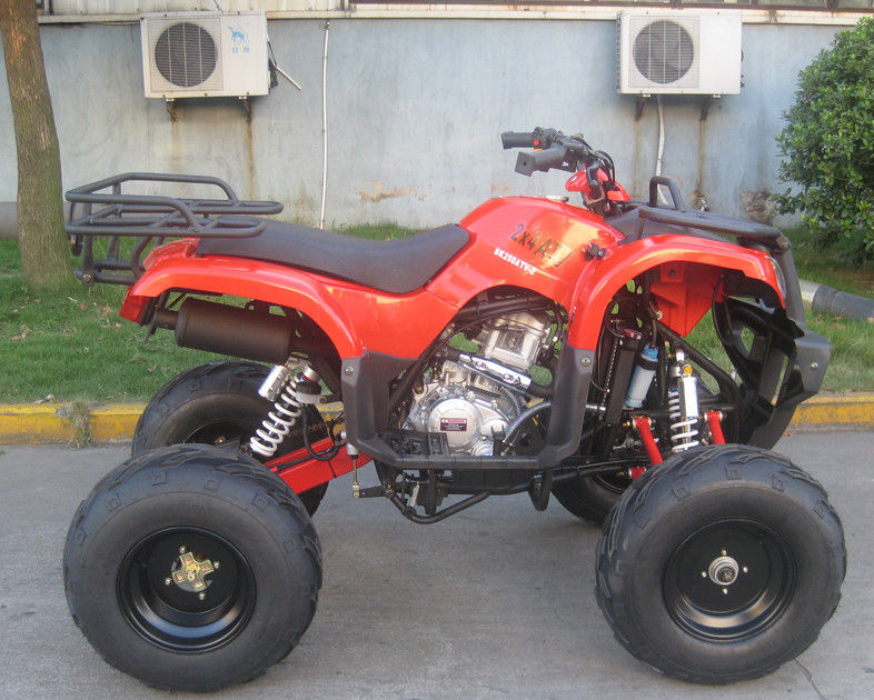 4 refroidis à l'eau roulent tout le véhicule de terrain ATV 150CC avec la commande 3.9HP à chaînes