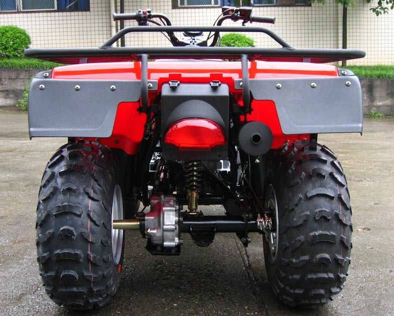 Le moteur de service de voiture à quatre roues fait du vélo 250cc 4 le rouleur ATV avec la commande d'axe de grande taille