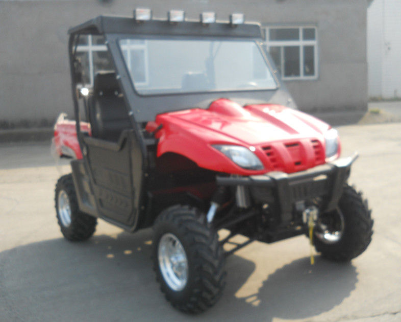 de 800cc pneu côte à côte véhicule utilitaire 25 * 12 et commutateur 2/4 sélectionnable de roues d'alliage