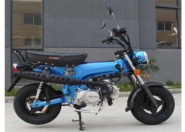 motos 125cc haute puissance avec le frein à tambour d'arrière de frein à disque d'avant de moteur de 4 vitesses