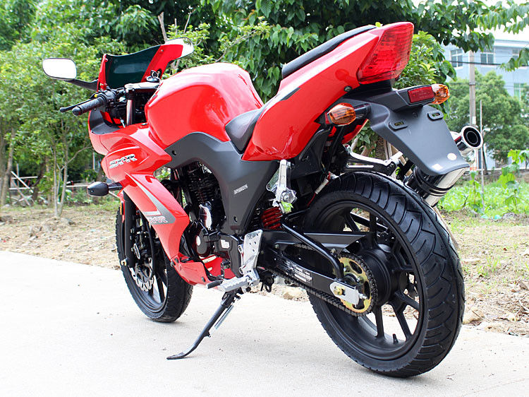 La rue simple de cylindre fait du vélo l'air de 4 courses refroidi, motos intelligentes de sport de la forme 250cc
