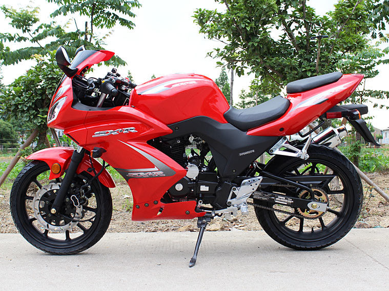 La rue simple de cylindre fait du vélo l'air de 4 courses refroidi, motos intelligentes de sport de la forme 250cc