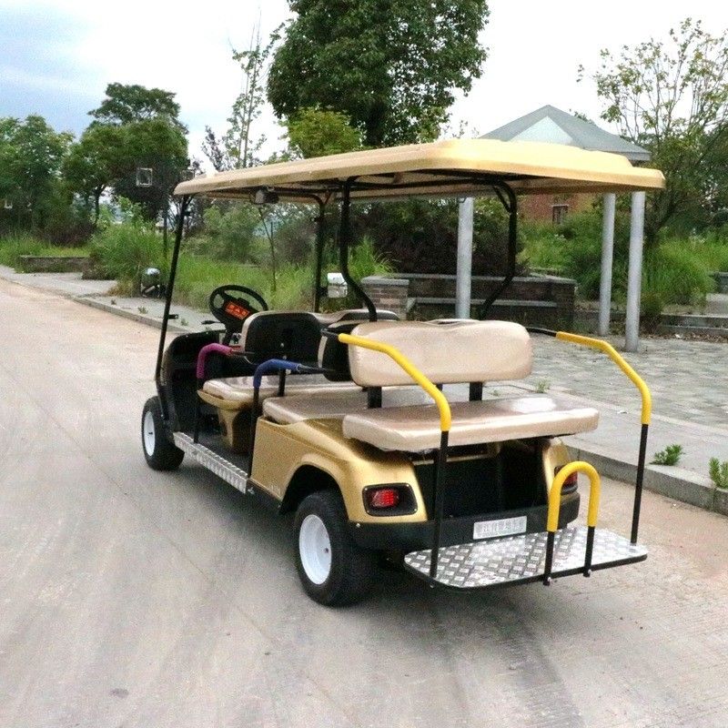 6 chariots de golf électriques des personnes 4000w 6V 180AH X 8 chariots de golf exempts d'entretien d'Off Road