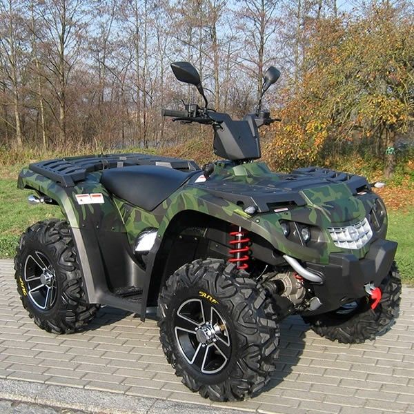 Le double à quatre roues refroidi par l'huile de 400cc Atv/choisissent A - armez avec le décalage électrique de jante en aluminium