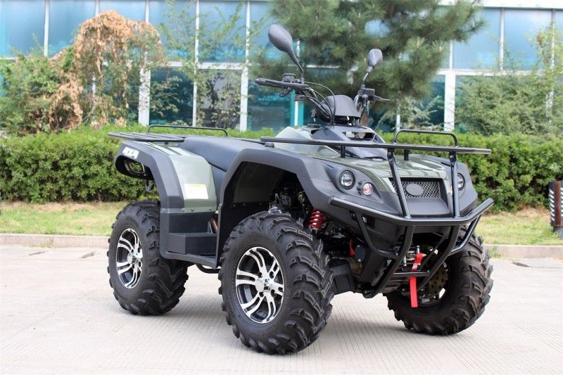 L'adulte 400cc ATV à quatre roues avec de l'air de grande taille supplémentaire s'est refroidi + commande d'axe de Coolded d'huile