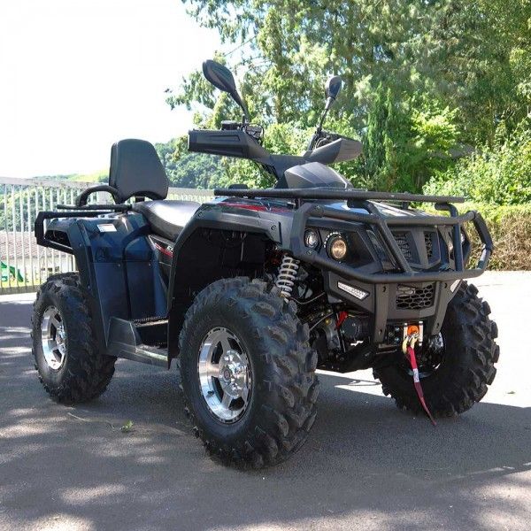 Quadruples à quatre roues de rouleur du cylindre simple ATV 400cc 4 avec la suspension d'indépendant de 4*4 F/R