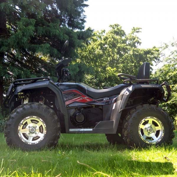 Quadruples à quatre roues de rouleur du cylindre simple ATV 400cc 4 avec la suspension d'indépendant de 4*4 F/R