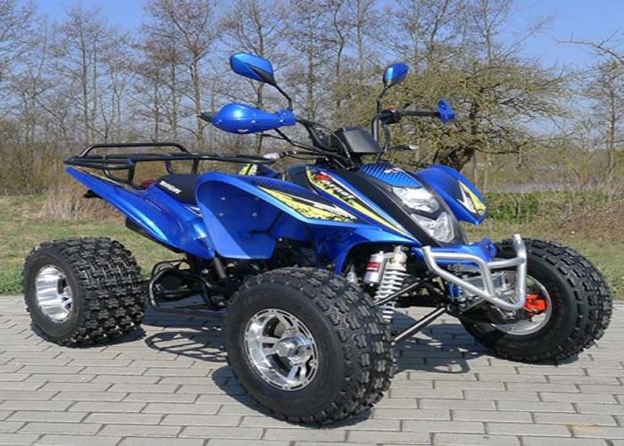 Les voitures à quatre roues de la jeunesse de CG. refroidies à l'eau, quadruple juridique de route arrière du frein à disque 200cc fait du vélo