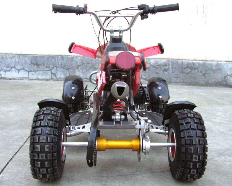 2 - Frottez le vélo de quadruple de 50cc Atv avec le disque avant/arrière amortisseur avant/arrière