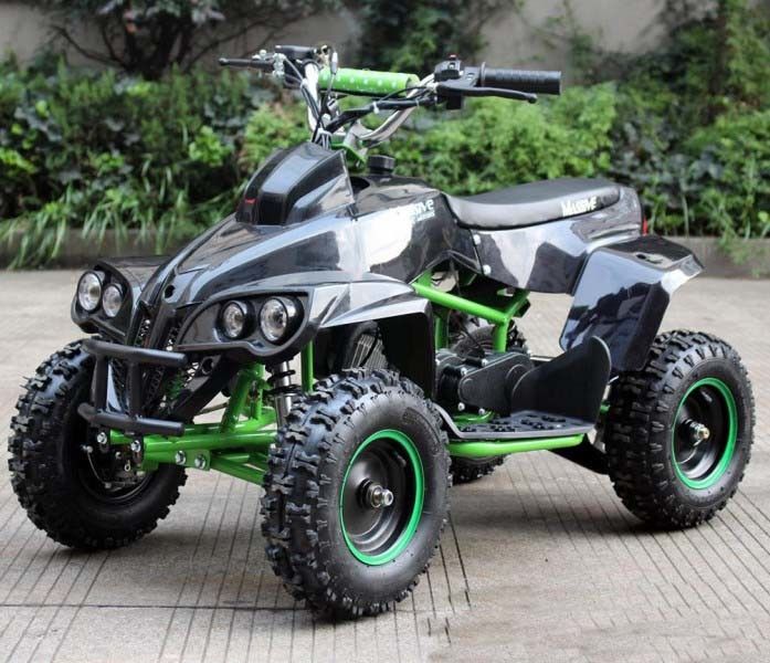 800w 48v badine le vélo électrique de quadruple, voiture à quatre roues électrique pour la transmission d'entraînement d'axe d'adultes