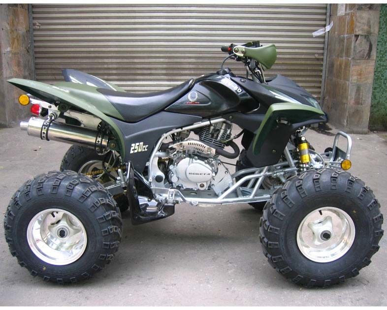 Jeunesse d'extra large emballant l'embrayage électrique de manuel de début de CDI de vélo de quadruple d'Atv 250cc Atv