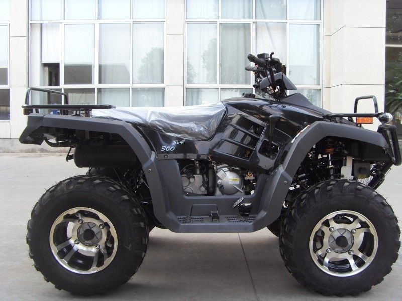 300CC véhicule utilitaire Atv 40.3mile/H avec 2 sièges, double Un-bras/Un-bras simple