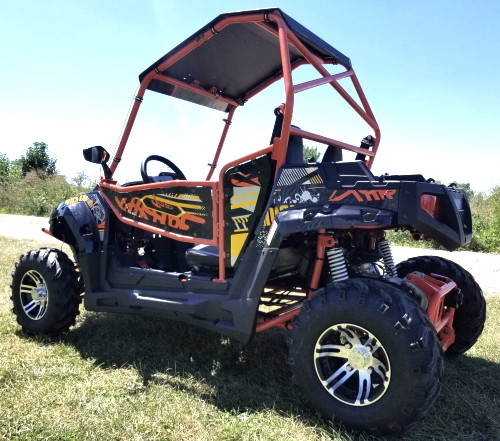 Le chariot d'UTV 170 MaX Utility Vehicle Gas Golf avec la coutume surdimensionnée de pneus de pare-brise borde/suspension