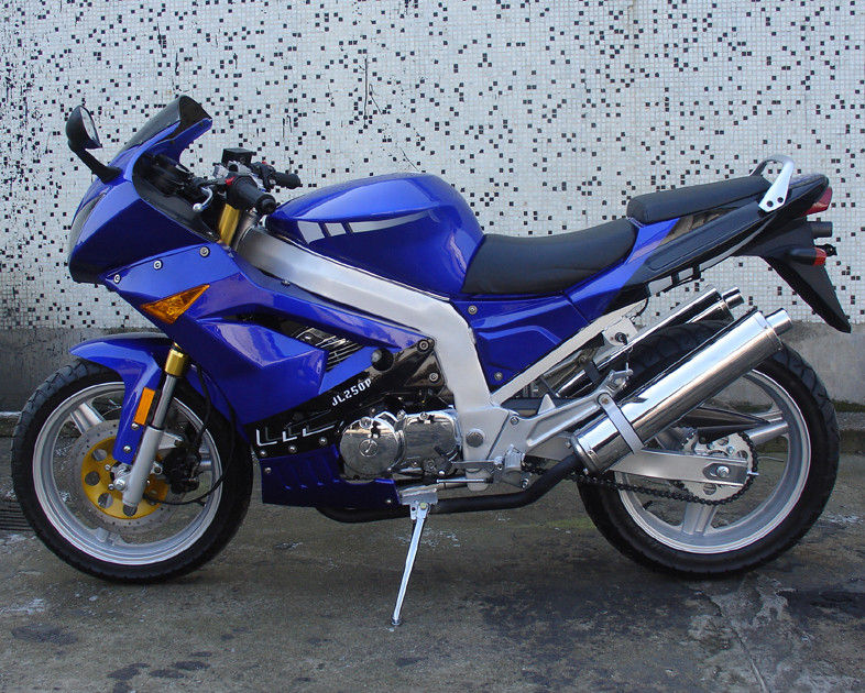 Moto sûre du couperet 250cc avec la double course du cylindre quatre et quatre couleurs