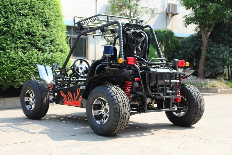 Le cylindre simple d'extra large à refroidissement par eau vont le kart 650cc avec des erreurs 23 L réservoir de carburant