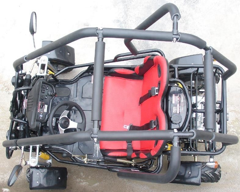 la petite taille 110cc motorisée vont des karts, adulte vont vitesse automatique de l'embrayage 3 de kart avec l'inverse