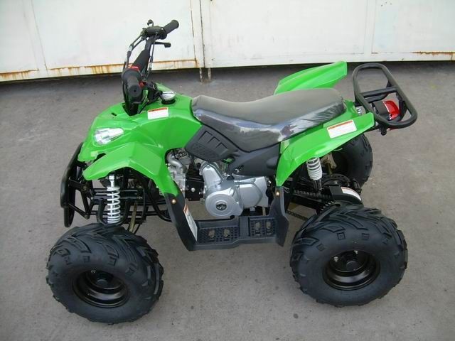 jeunesse 110CC emballant 4 rouleurs pour le chemin forestier, vitesse maximum 50km/h