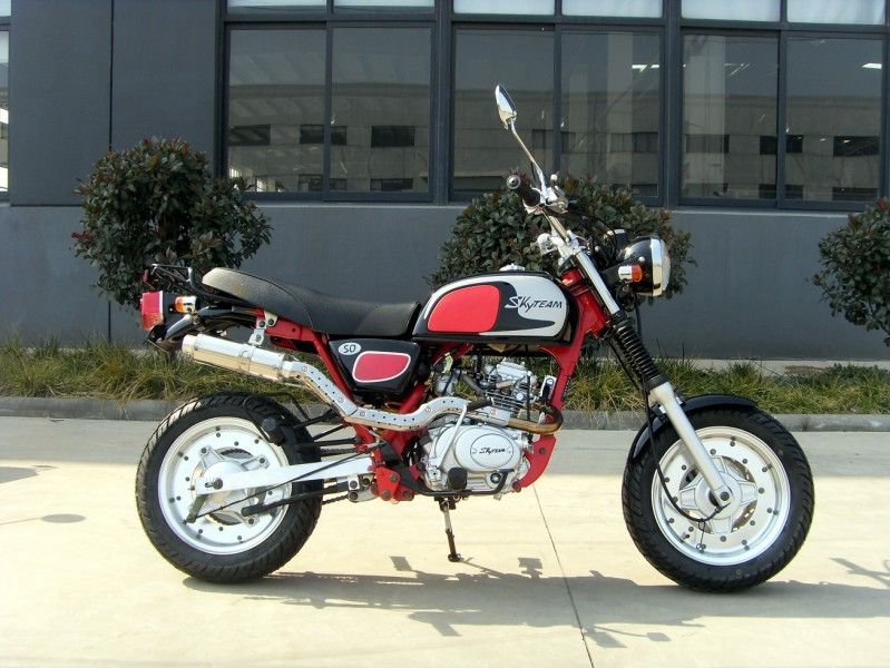 mini moto de vélo de la saleté 50cc avec le guidon/tachymètre et le voyant larges classiques