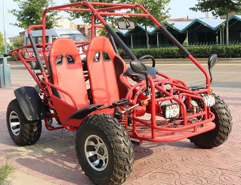 Le type horizontal vont course du boguet 4 de kart que l'air refroidissent 4 Seater frein à disque avant/arrière