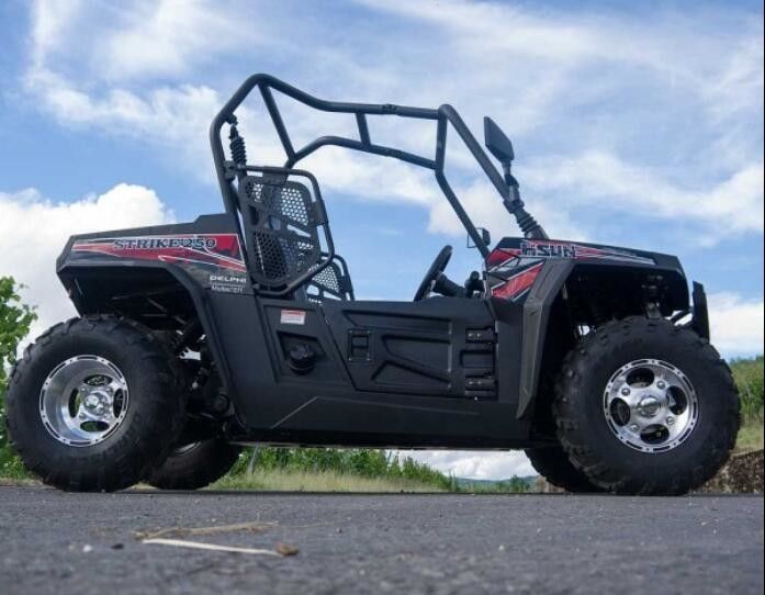 250cc véhicule utilitaire à quatre roues de grande taille, véhicules utilitaires refroidis à l'eau d'ATV
