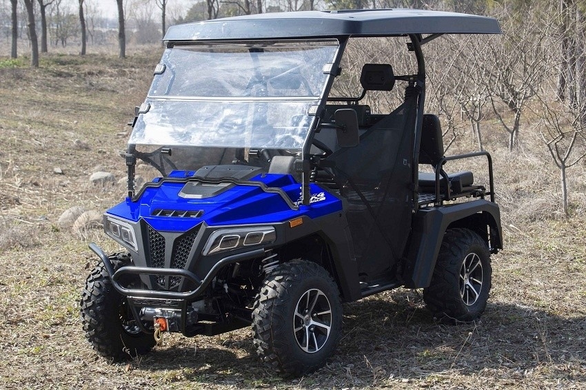 Voiture de golf 450 EFI 4X4 UTV 450 MAX - 4 passagers 4 roues motrices avant et arrière différentiel avec arbre d'équilibre du moteur verrouillé