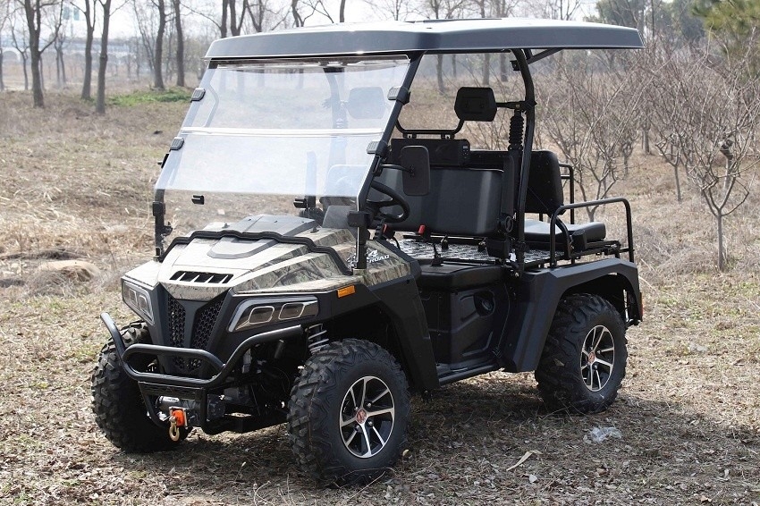 Voiture de golf 450 EFI 4X4 UTV 450 MAX - 4 passagers 4 roues motrices avant et arrière différentiel avec arbre d'équilibre du moteur verrouillé