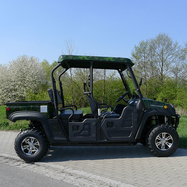 Véhicules utilitaires au gaz Moteur CF de qualité avec injection de carburant Bosch EFI 500cc avec 4 places