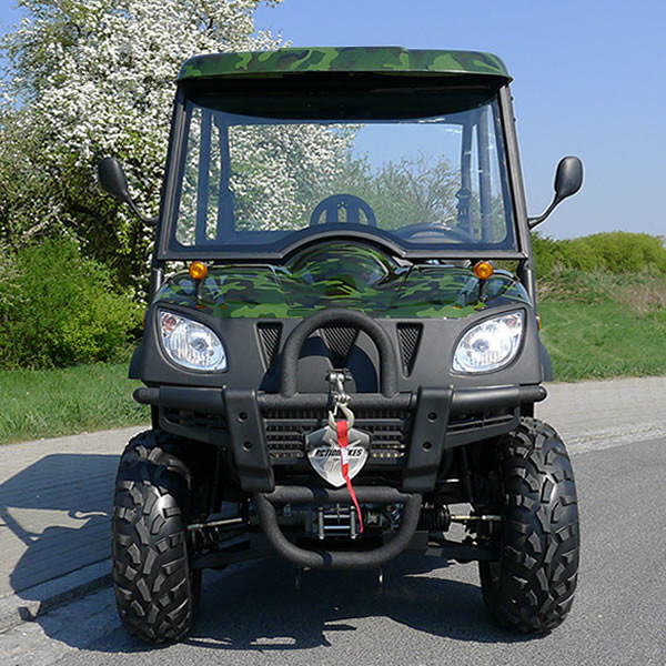 Véhicules utilitaires au gaz Moteur CF de qualité avec injection de carburant Bosch EFI 500cc avec 4 places