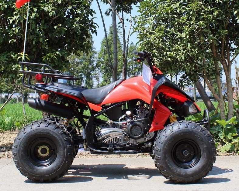 jeunesse 13.9HP refroidie à l'eau emballant le rouleur d'ATV 200cc 4 avec le frein à disque arrière