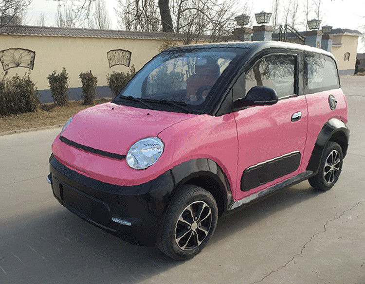 Rose/voiture électrique électrique bleue des chariots de golf 220v 4.2kw 2 Seat avec le tambour avant de disque/arrière
