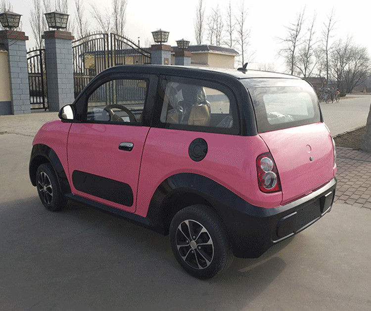 Rose/voiture électrique électrique bleue des chariots de golf 220v 4.2kw 2 Seat avec le tambour avant de disque/arrière