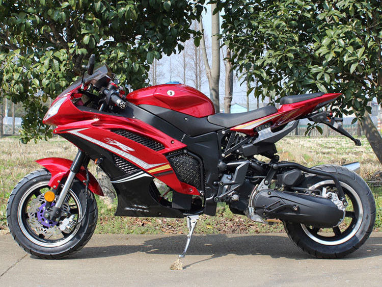 Le type horizontal air a refroidi 4-Stroke la moto électrique 150cc