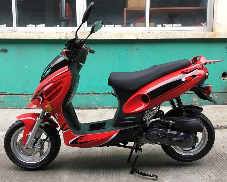 frein à tambour refroidi par air forcé d'arrière de disque d'avant de scooter de vélo de 50cc CVT mini