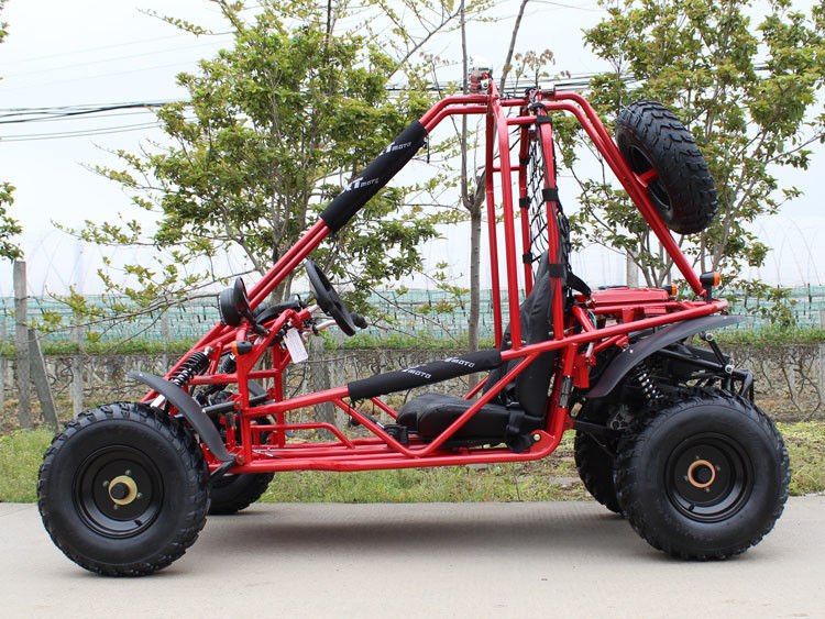 Le type horizontal 200cc refroidi par air de course simple du cylindre 4 vont kart