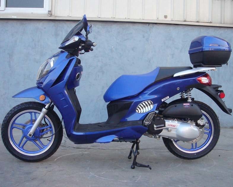 150CC choisissent l'embrayage automatique du scooteur 4 d'air de cylindre de scooter adulte frais de course