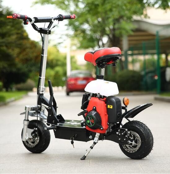acier à haute limite élastique de mini scooteur de la course 49cc 4 avec le pneumatique de 10 pouces