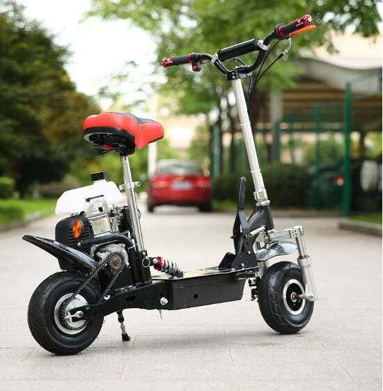 acier à haute limite élastique de mini scooteur de la course 49cc 4 avec le pneumatique de 10 pouces