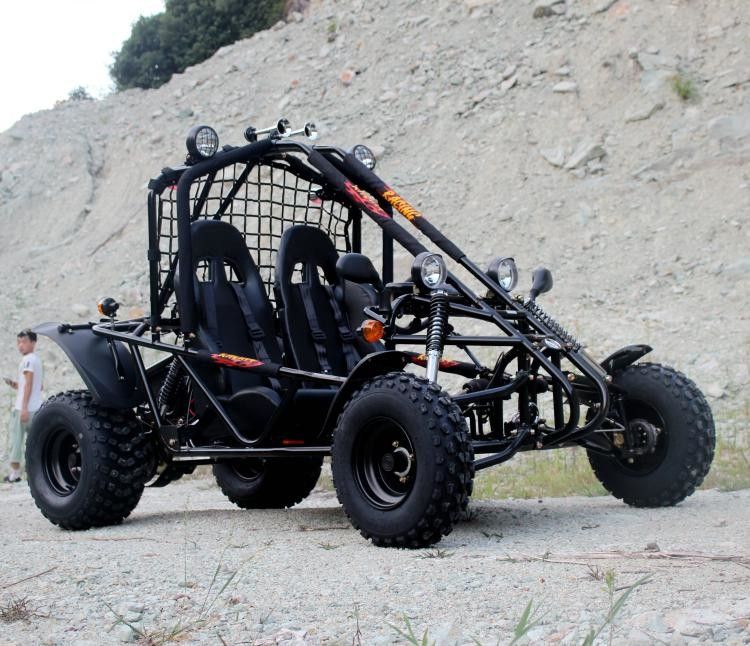 L'air a refroidi deux que Seater vont le lecteur à chaînes 150cc de début électrique de kart de grande taille