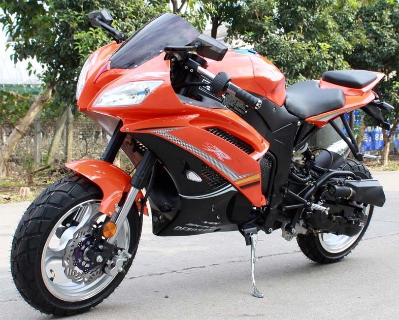 Air juridique de course de la moto 4 de rue simple du cylindre 200cc CVT frais avec le système principal de début