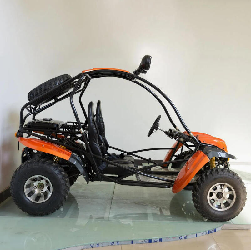 Moteur à essence de 150 cc à pédales Go Kart en état neuf sur route Beach Buggy Dune avec frein à disque