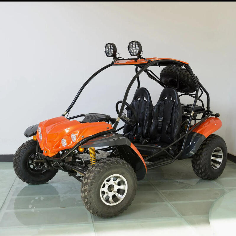Moteur à essence de 150 cc à pédales Go Kart en état neuf sur route Beach Buggy Dune avec frein à disque