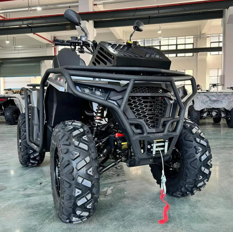 High Quality 400cc 4X4 Quad Bike Road Legal ATV Automatic Shaft Drive Equipped Differential Lock Electric Start Atvs with Wholesale Price