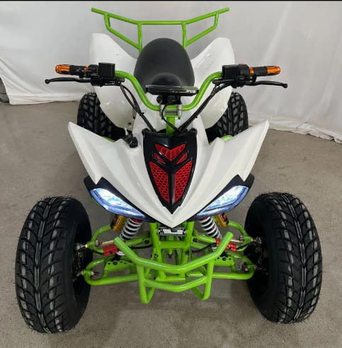 Véhicule utilitaire tout-terrain électrique 72V 2000W, marque chinoise, roue de 10 pouces, entraînement par arbre, certifié CE